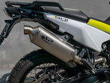 SPARK GKT0501 Husqvarna Norden 901 (2022+) Slip-on Exhaust "Dakar" (EURO 5; titanium) – Accessories in the 2WheelsHero Motorcycle Aftermarket Accessories and Parts Online Shop