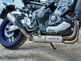 SPARK GYA8889 Yamaha MT-09 (21/23) Titanium Full High Mount Exhaust System "Grid-O" (EU Homologated) – Accessories in the 2WheelsHero Motorcycle Aftermarket Accessories and Parts Online Shop