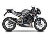 SPARK GTR0505 Triumph Street Triple 765 R / RS / S (20/22) Black Series Semi-full Exhaust System "Grid-O" (EU Homologated) – Accessories in the 2WheelsHero Motorcycle Aftermarket Accessories and Parts Online Shop