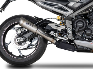 SPARK GTR0505 Triumph Street Triple 765 R / RS / S (20/22) Black Series Semi-full Exhaust System "Grid-O" (EU Homologated) – Accessories in the 2WheelsHero Motorcycle Aftermarket Accessories and Parts Online Shop