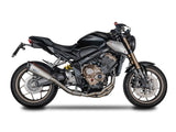 SPARK GHO8839 Honda CB650R / CBR650R (2019+) Titanium Full Exhaust System "Konix Evo" (high mount) – Accessories in the 2WheelsHero Motorcycle Aftermarket Accessories and Parts Online Shop