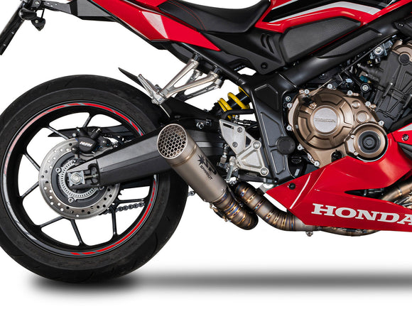 SPARK GHO8841 Honda CB650R / CBR650R (2019+) Titanium Full Exhaust System 