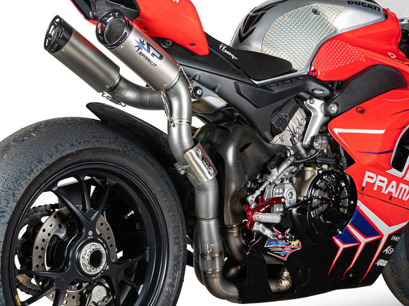 SPARK GDU8847 Ducati Panigale V4 / Streetfighter (18/24) Titanium 3/4 Exhaust System 