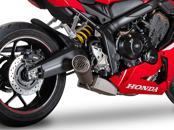 SPARK GHO8838 Honda CB650R / CBR650R (2019+) Titanium Full Exhaust System 