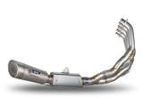 SPARK GHO8838 Honda CB650R / CBR650R (2019+) Titanium Full Exhaust System "Grid-O" (EU Homologated; low mount) – Accessories in the 2WheelsHero Motorcycle Aftermarket Accessories and Parts Online Shop