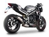 SPARK GTR0506 Triumph Street Triple 765 R / RS / S (20/22) Titanium Semi-full Exhaust System "Moto GP" (EU Homologated) – Accessories in the 2WheelsHero Motorcycle Aftermarket Accessories and Parts Online Shop