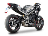 SPARK GTR0504 Triumph Street Triple 765 R / RS / S (2023+) Titanium Semi-full Exhaust System "Moto GP" (EU Homologated) – Accessories in the 2WheelsHero Motorcycle Aftermarket Accessories and Parts Online Shop