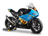 SPARK GBM8821 BMW S1000RR / M1000RR (2019+) Full Titanium Exhaust System "Konix Evo" (racing) – Accessories in the 2WheelsHero Motorcycle Aftermarket Accessories and Parts Online Shop