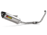 AKRAPOVIC S-Y125R6-HZT Yamaha MT-125 (2020+) Exhaust System "Racing Line" (titanium)