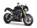 SPARK GTR0104 Triumph Speed Triple 1200RR / 1200RS (2021+) Titanium Slip-on Exhaust "Dyno" (EU Homologated; carbon end caps) – Accessories in the 2WheelsHero Motorcycle Aftermarket Accessories and Parts Online Shop