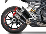 SPARK GTR0104 Triumph Speed Triple 1200RR / 1200RS (2021+) Titanium Slip-on Exhaust "Dyno" (EU Homologated; red end caps) – Accessories in the 2WheelsHero Motorcycle Aftermarket Accessories and Parts Online Shop