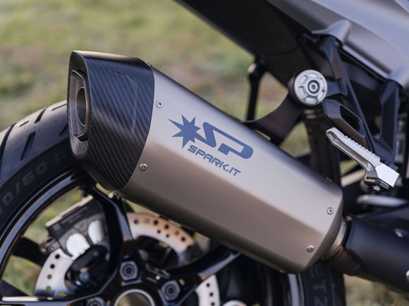 SPARK GBM0609 BMW R1300GS (2024+) Titanium Slip-on Exhaust 