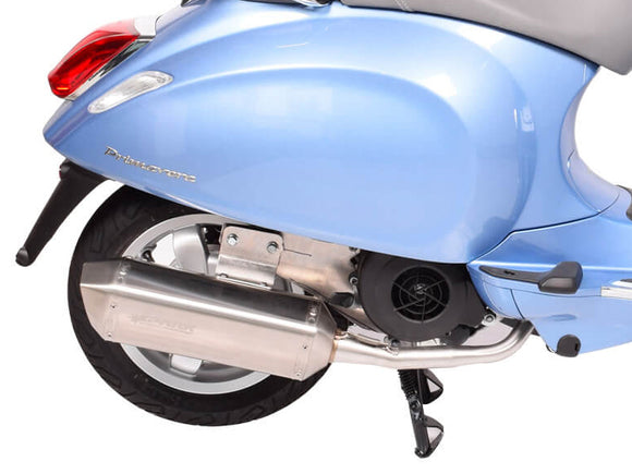 SPARK GPI8801 Vespa Primavera 125 / 150 (14/16) Stainless Steel Slip-on Exhaust 