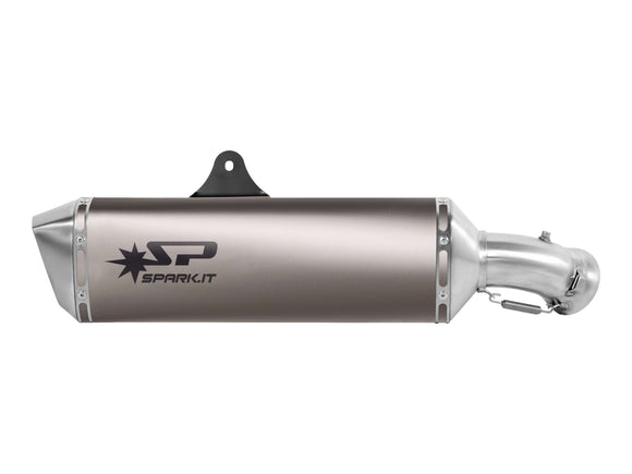 SPARK GBM0301 BMW R1200S / K1200R (04/08) Titanium Slip-on Exhaust 