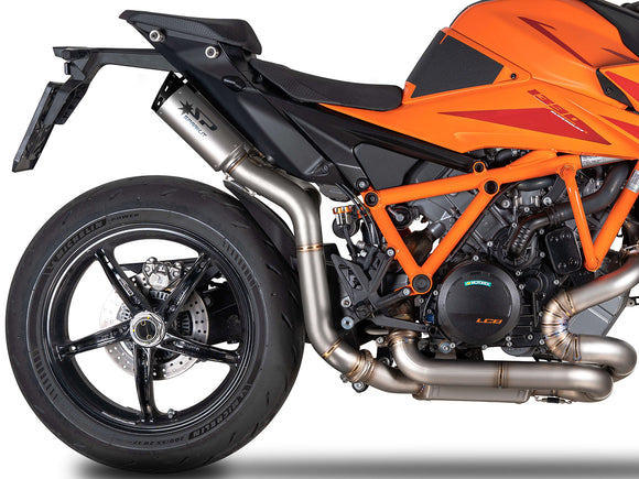 SPARK GKT0120 KTM 1290 / 1390 Super Duke R (2020+) Titanium High-mount Double Exhaust 