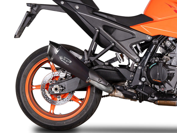 SPARK GKT0121 KTM 990 Duke (2024+) Dark Style Slip-on Exhaust 