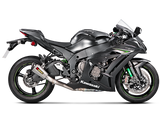 AKRAPOVIC L-K10SO7T Kawasaki Ninja ZX-10R / SE / ZX-10RR (2020+) Optional Link Pipe (titanium) – Accessories in the 2WheelsHero Motorcycle Aftermarket Accessories and Parts Online Shop