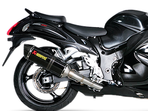 AKRAPOVIC S-S13R2-RC Suzuki GSX1300R Hayabusa (2017+) Exhaust System "Racing Line" (carbon) – Accessories in the 2WheelsHero Motorcycle Aftermarket Accessories and Parts Online Shop