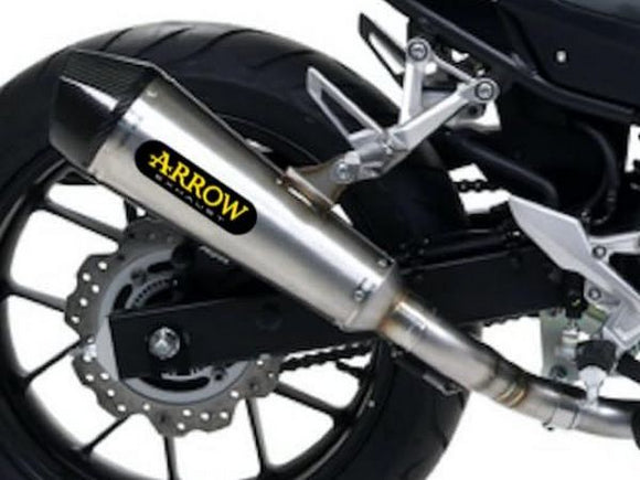 ARROW 71717MI+71901XKI Honda CB500F (2019+) Steel Alloy Slip-on Exhaust 