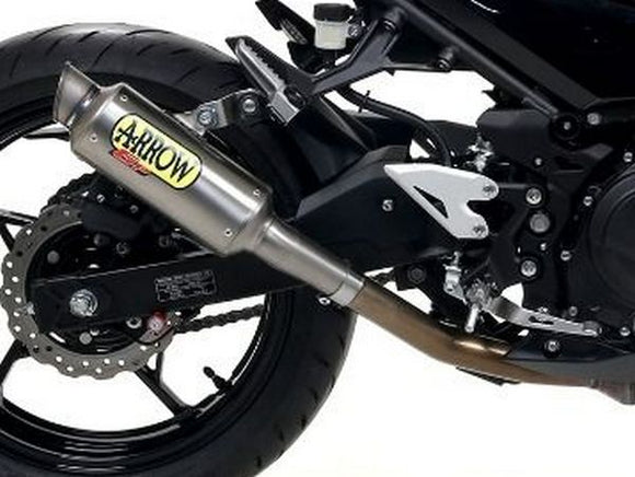 ARROW 71541GP Kawasaki Ninja 400 (2018+) Titanium Slip-on Exhaust 