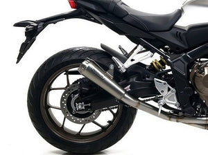 ARROW 71704MI+71217PR Honda CBR650R (2019+) Titanium Full Exhaust System "Competition Evo Pro-Race" (racing) – Accessories in the 2WheelsHero Motorcycle Aftermarket Accessories and Parts Online Shop