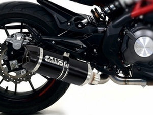 ARROW 71721MI+71827AKN Benelli BN302S (2019+) Dark Aluminum Slip-on Exhaust "Thunder" – Accessories in the 2WheelsHero Motorcycle Aftermarket Accessories and Parts Online Shop