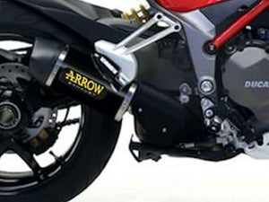 ARROW 71832AKN Ducati Multistrada 1260 (18/20) Slip-on Exhaust "Indy Race" (dark aluminum) – Accessories in the 2WheelsHero Motorcycle Aftermarket Accessories and Parts Online Shop