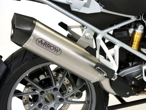 ARROW 71805PK BMW R1200GS/Adventure (2013+) Titanium Slip-on Exhaust 