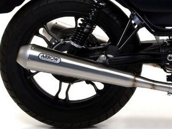 ARROW 71858PRI Moto Guzzi V7 III (2017+) Inox Slip-on Exhaust 