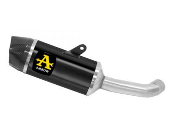 ARROW 71936AKN KTM 125 Duke (21/23) Dark Aluminum Slip-on Exhaust 