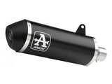 ARROW 53088KZ+53539AKN Piaggio Beverly 300HPE (2021+) Dark Aluminum Slip-on Exhaust "Urban" – Accessories in the 2WheelsHero Motorcycle Aftermarket Accessories and Parts Online Shop