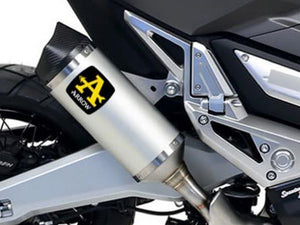 ARROW 71864PKC Honda XADV 750 (2017+) Titanium Slip-on Exhaust "Race Tech" – Accessories in the 2WheelsHero Motorcycle Aftermarket Accessories and Parts Online Shop