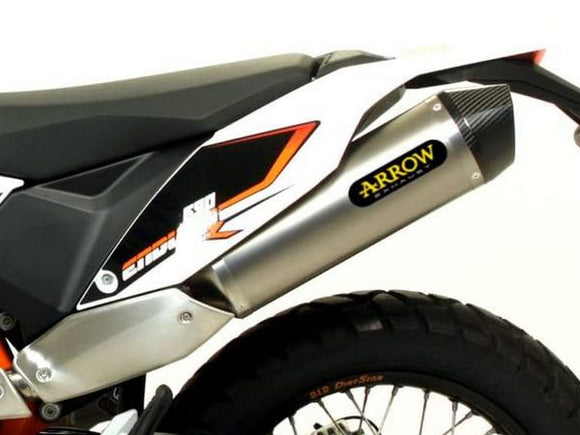 ARROW 72119PD+72618PK KTM 690 Enduro R (2009+) Titanium Slip-on Exhaust 