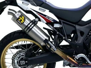 ARROW 72621AO Honda CRF1000L Africa Twin (2016+) Aluminum Slip-on Exhaust "Maxi Race Tech" – Accessories in the 2WheelsHero Motorcycle Aftermarket Accessories and Parts Online Shop