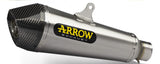 ARROW 71801XKI Kawasaki Z300 (2013+) Steel Slip-on Exhaust "X Kone" – Accessories in the 2WheelsHero Motorcycle Aftermarket Accessories and Parts Online Shop