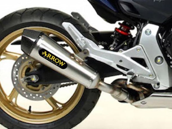 ARROW 71722XKI Honda CB600F Hornet (2007+) Steel Slip-on Exhaust 