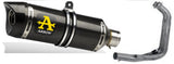 ARROW 71655KZ+71817MK Yamaha MT-07 (14/20) Full Exhaust System "Competition Evo Thunder" (carbon) – Accessories in the 2WheelsHero Motorcycle Aftermarket Accessories and Parts Online Shop