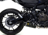 ARROW 71655KZ+71817MK Yamaha MT-07 (14/20) Full Exhaust System "Competition Evo Thunder" (carbon) – Accessories in the 2WheelsHero Motorcycle Aftermarket Accessories and Parts Online Shop