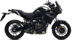 ARROW 71655KZ+71817MK Yamaha MT-07 (14/20) Full Exhaust System "Competition Evo Thunder" (carbon) – Accessories in the 2WheelsHero Motorcycle Aftermarket Accessories and Parts Online Shop