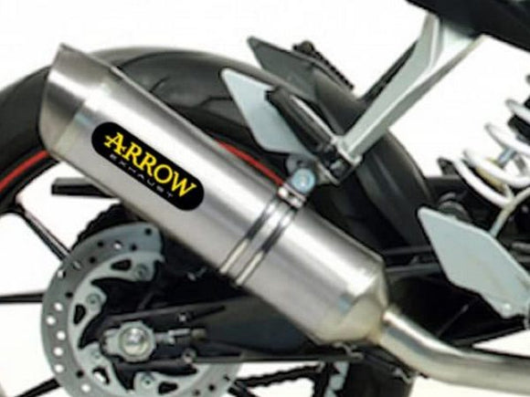 ARROW 51010KZ+51510AO KTM 125 Duke (11/16) Aluminum Slip-on Exhaust 