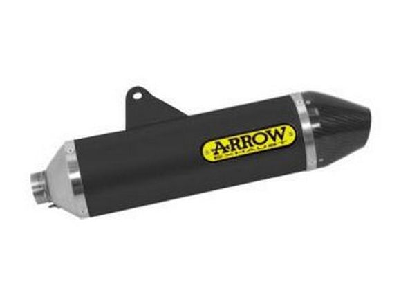 ARROW 72133KZ+72528AKN Honda CRF250L/Rally (2017+) Dark Aluminum Slip-on Exhaust 