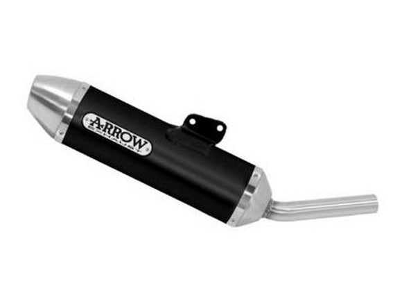 ARROW 72529AON KSR Moto TW125SM (2017+) Dark Aluminum Slip-on Exhaust 