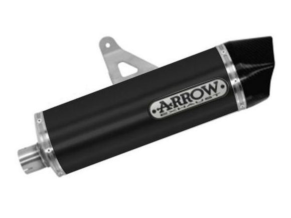 ARROW 72621AKN Honda CRF1000L Africa Twin (2016+) Dark Aluminum Slip-on Exhaust 