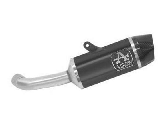 ARROW 72631AKN Husqvarna Svartpilen 401 / Vitpilen 401 (2020+) Dark Aluminum Slip-on Exhaust 