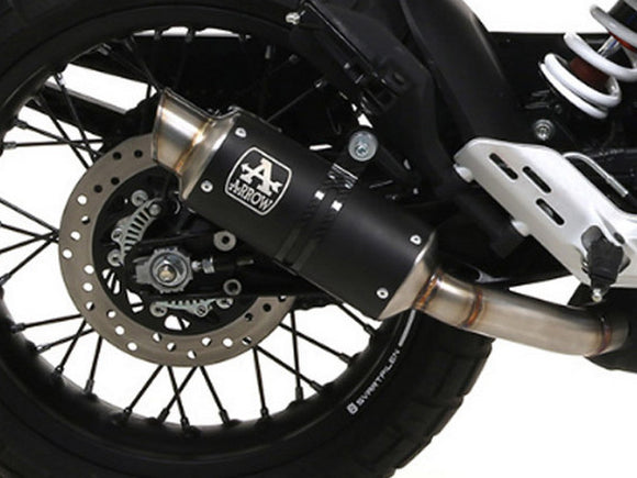 ARROW 72636GPI Husqvarna Svartpilen 125 / Vitpilen 125 (2021+) Dark Steel Slip-on Exhaust 