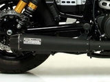 ARROW 74502RB Yamaha XV950R (2014+) Dark Steel Slip-on Exhaust "Rebel" – Accessories in the 2WheelsHero Motorcycle Aftermarket Accessories and Parts Online Shop