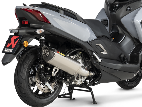 AKRAPOVIC S-Y3SO3-HRSS Yamaha Tricity 300 / X-MAX 300 (2021+) Slip-On Exhaust (SS) – Accessories in the 2WheelsHero Motorcycle Aftermarket Accessories and Parts Online Shop