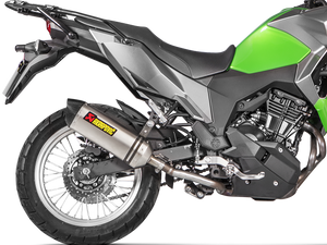 AKRAPOVIC S-K3SO2-HZT Kawasaki KLE 250 / 300 Versys-X (2020+) Slip-On Exhaust (titanium) – Accessories in the 2WheelsHero Motorcycle Aftermarket Accessories and Parts Online Shop