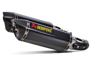 AKRAPOVIC S-D10SO7-HZC Ducati Monster 1100 / 796 / 795 / 696 Slip-on Exhaust (carbon) – Accessories in the 2WheelsHero Motorcycle Aftermarket Accessories and Parts Online Shop