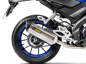 AKRAPOVIC S-Y125R6-HZT Yamaha R125 (2020+) Exhaust System "Racing Line" (titanium) – Accessories in the 2WheelsHero Motorcycle Aftermarket Accessories and Parts Online Shop